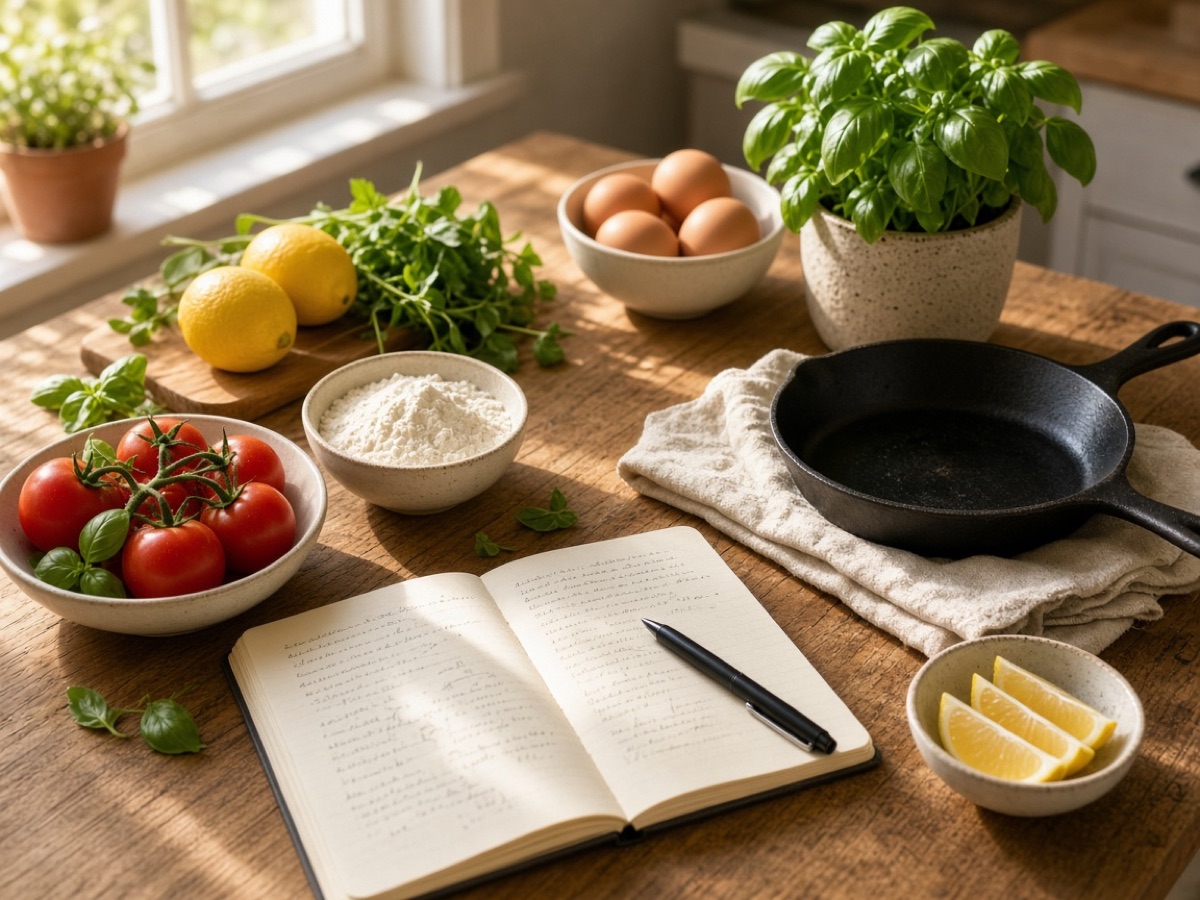 The Recipe Palate studio kitchen