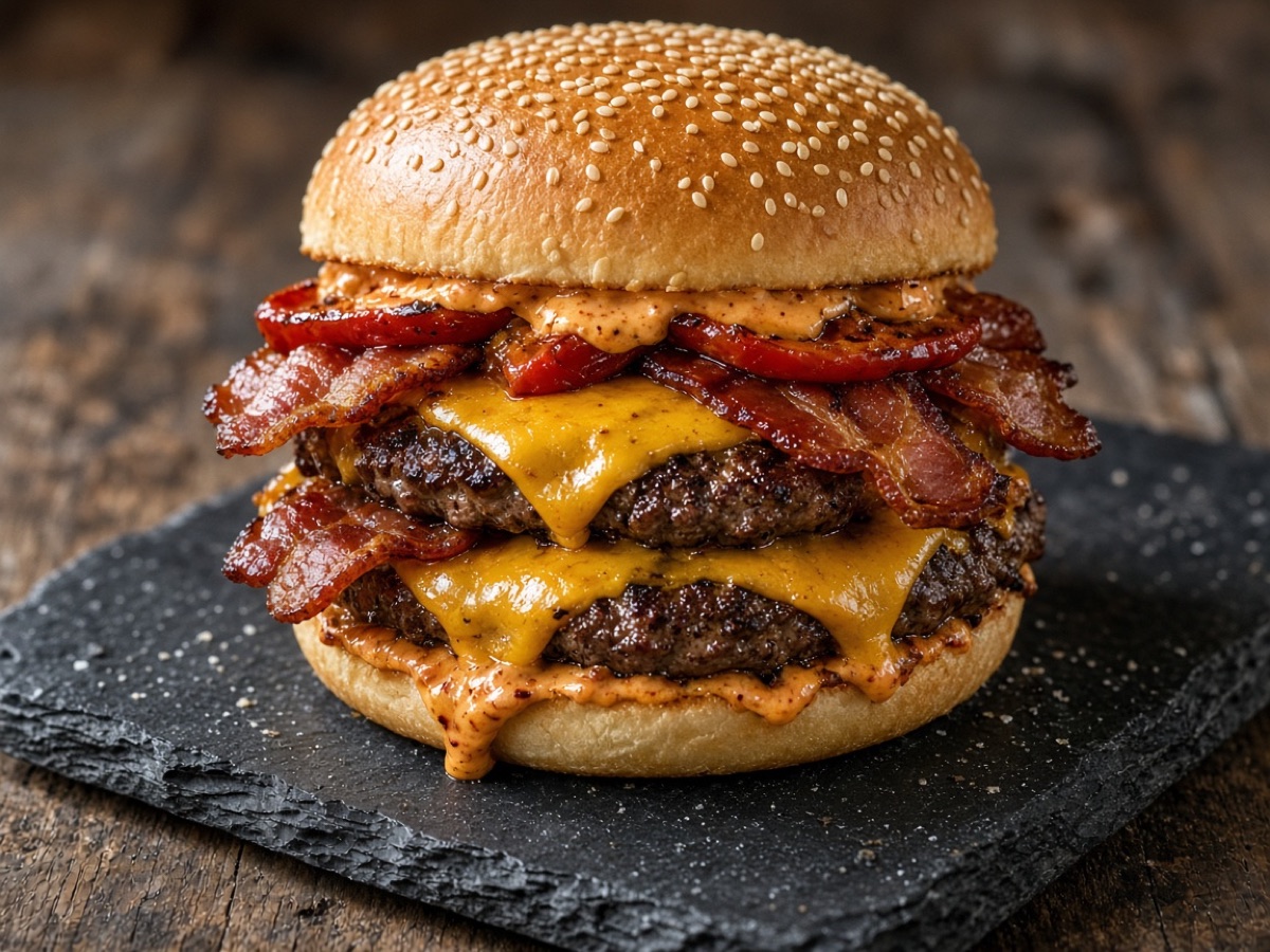 Bacon Double Cheeseburger