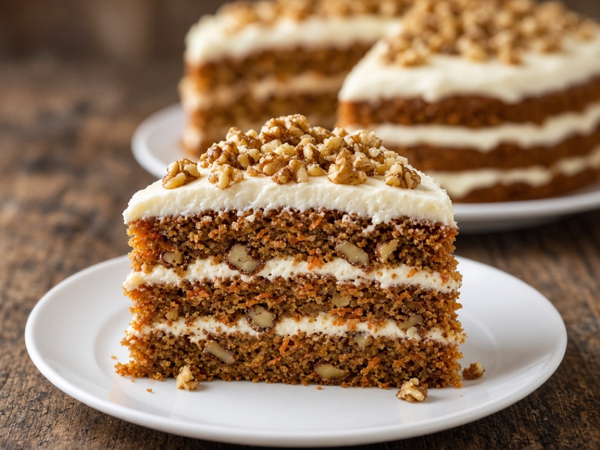 Carrot Cake with Cream Cheese Frosting