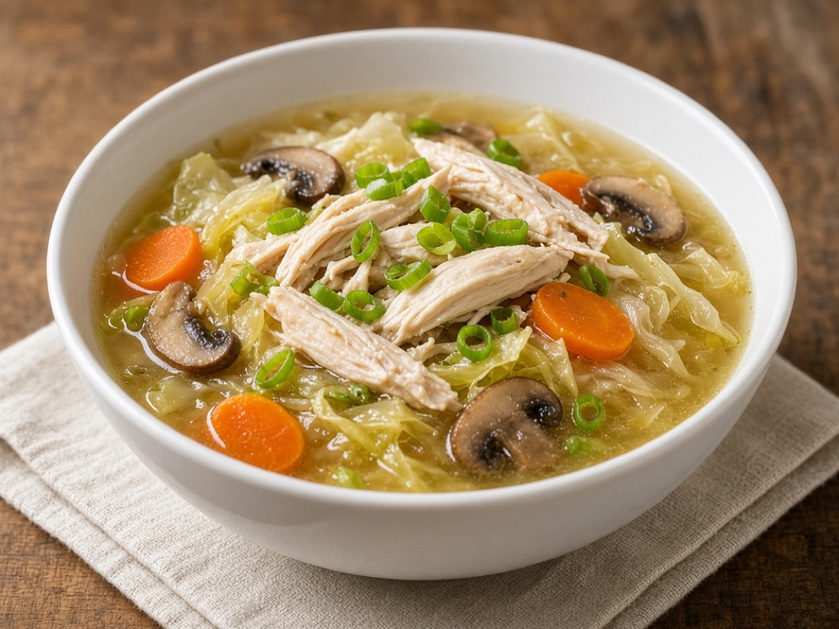 Homestyle Chicken and Vegetable Soup