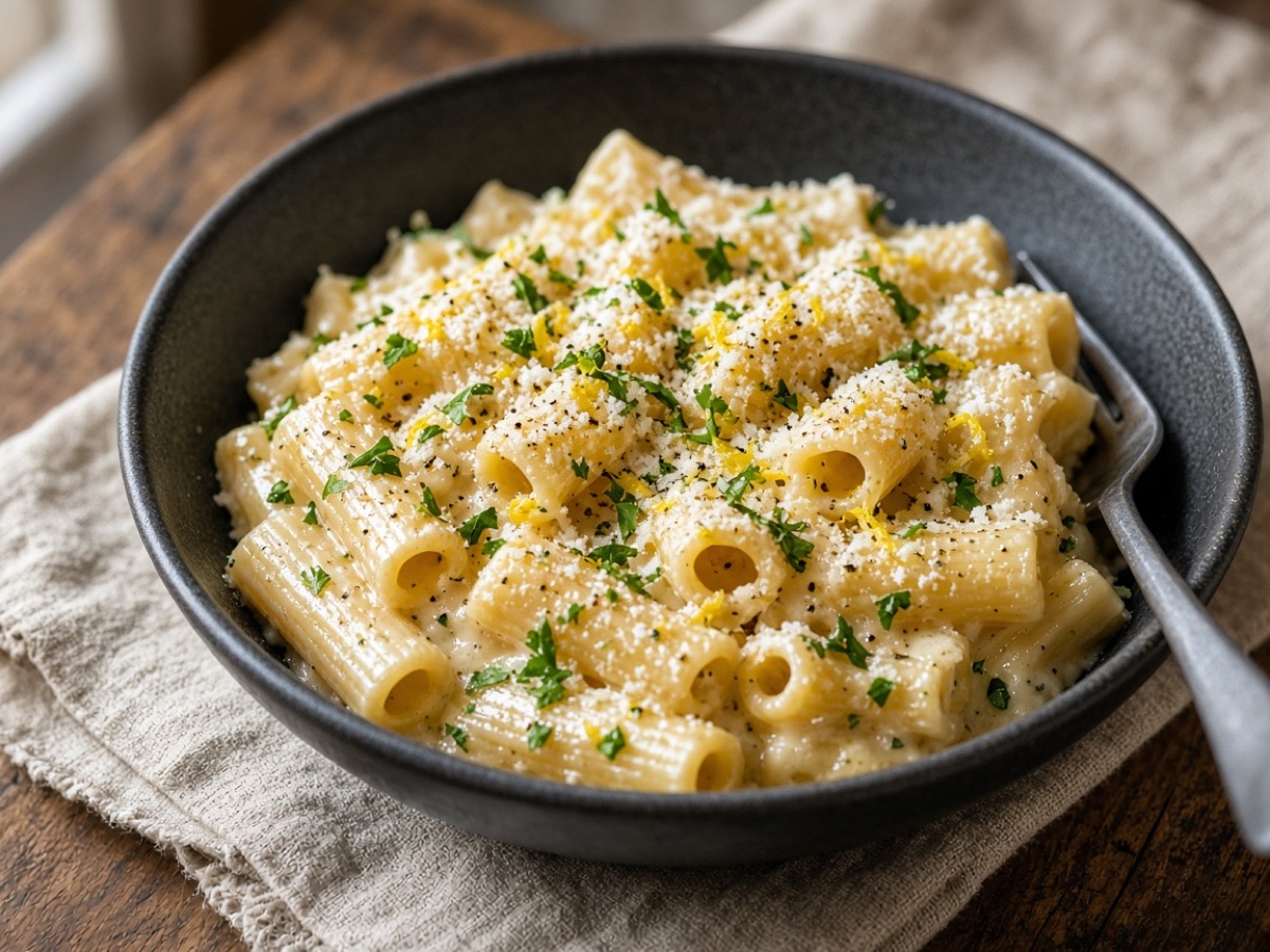 Creamy Garlic Parmesan Pasta