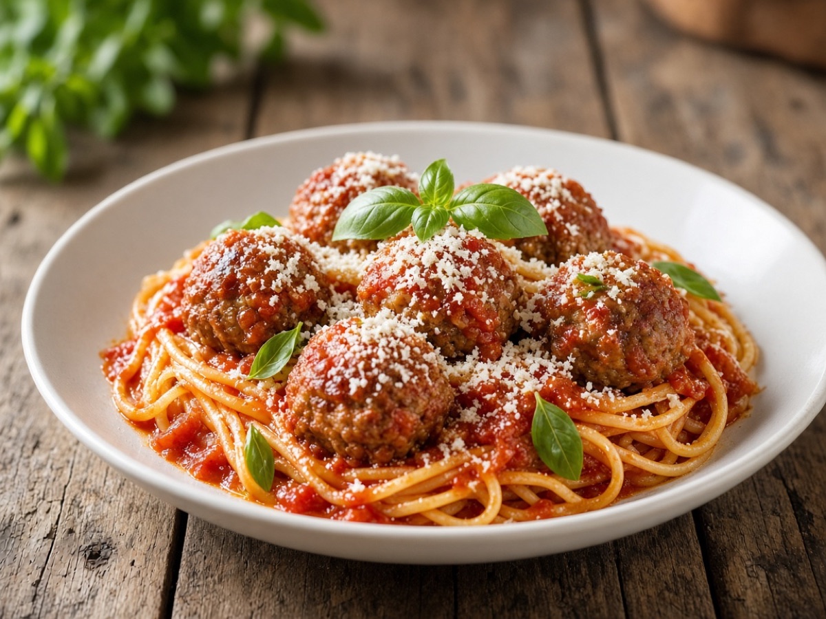 Spaghetti and Meatballs